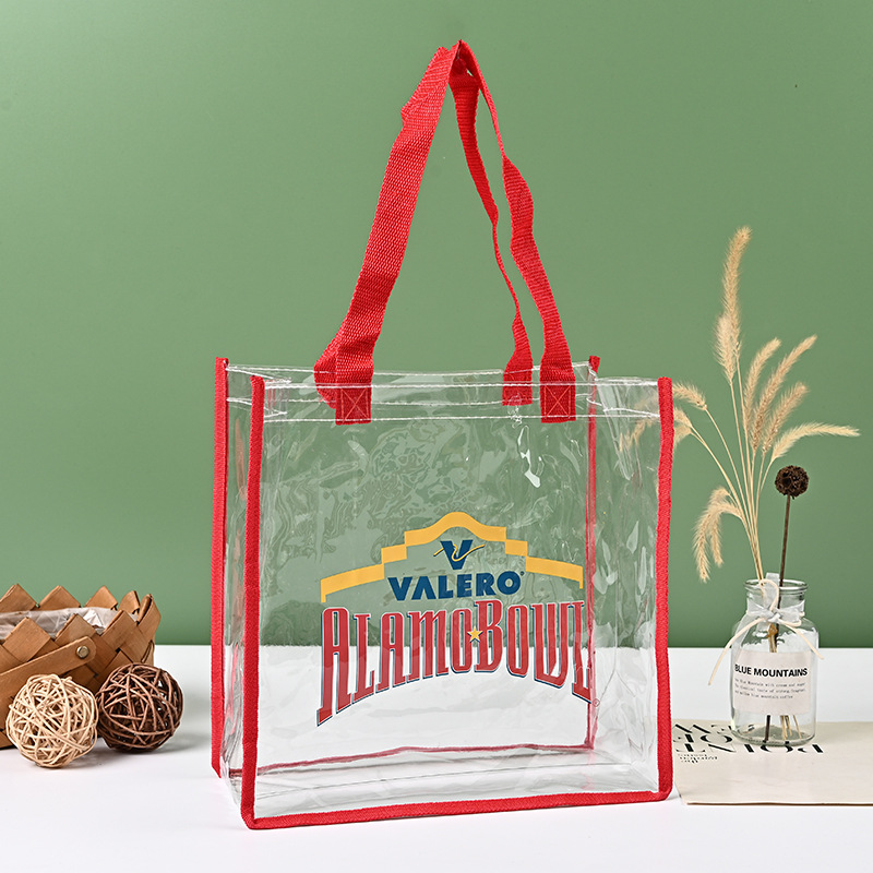 透明PP塑料pvc手提包装袋喜糖伴手礼品袋购物服装家纺收纳袋可定