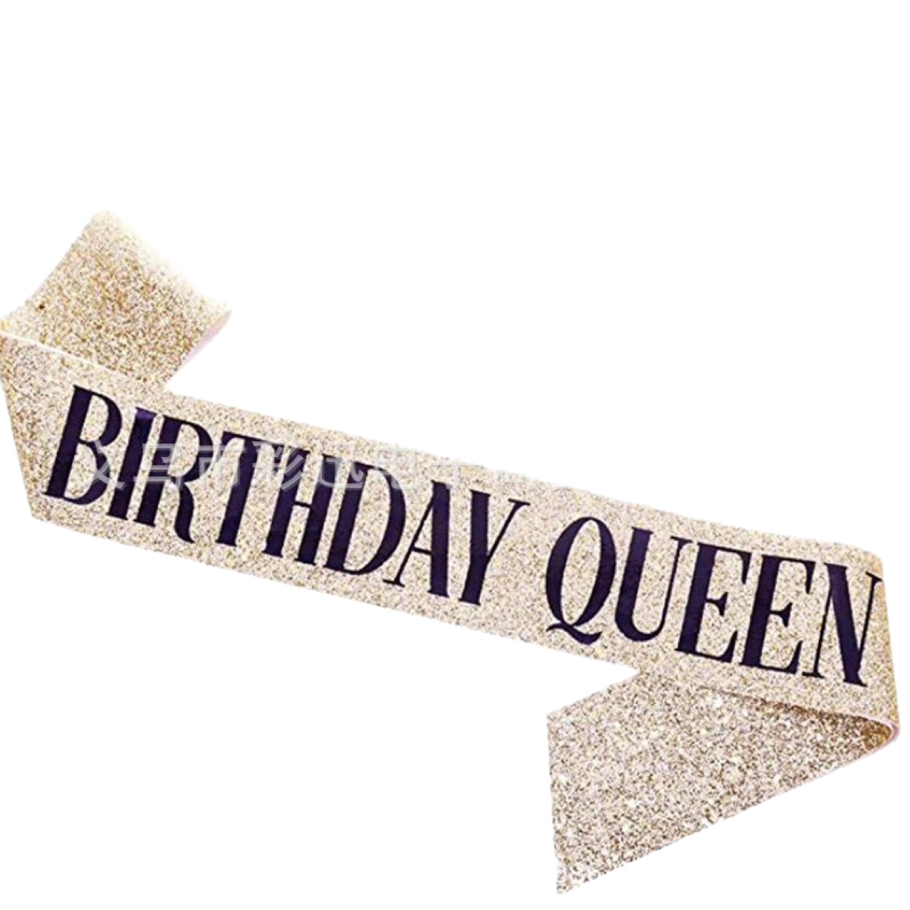 Correa de cumpleaños, corona, tocado, correa de hombro, cinta, decoración, ambiente de niña, accesorios, foto de fiesta, tela de escena de celebridades de Internet
