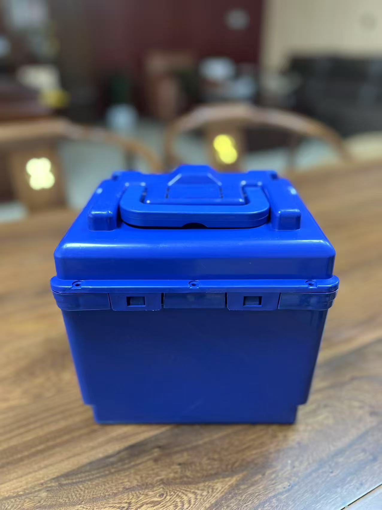 High-Quality Split Battery Box for Electric Vehicles 2420 Satchel Thickeneded Lead-Acid Battery Box Empty Shell in Various Colors