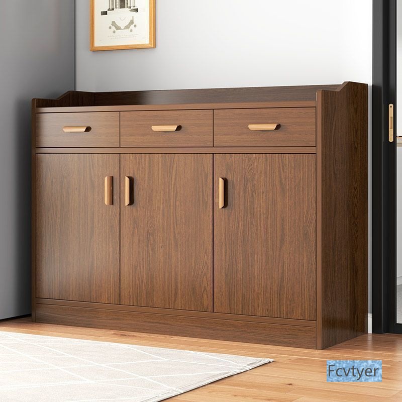 Dream Sail Storage Cabinet Tea Cabinet Storage Cabinet Living Room Sideboard Cabinet Wall Kitchen Cabinet Home Solid Wood Color