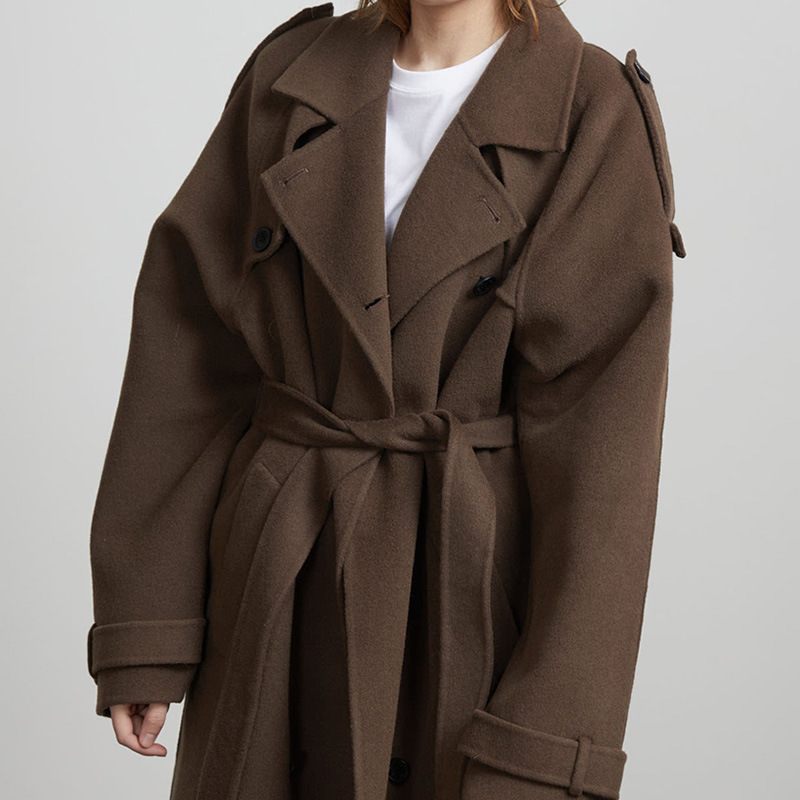 Polyester Long Coat Image 1