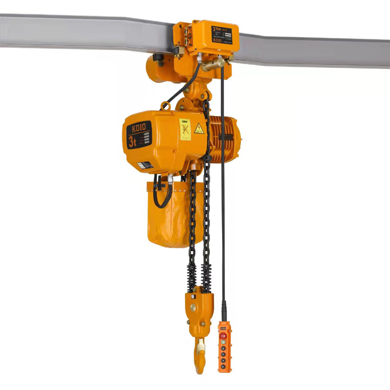 现货供应运行时环链电动葫芦3吨12米 5吨12米