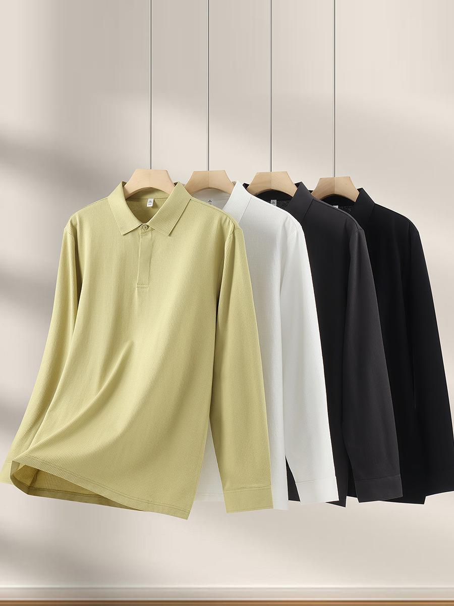 Hombres de alto nivel de negocios polo