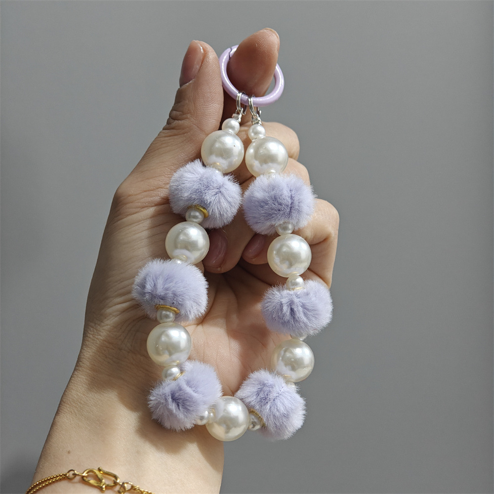 Explosión de perlas de MaoDi cadena de teléfono móvil de alto nivel sin cuentas de junta colgante de pulsera hecha a mano fabricantes de mujeres al por mayor