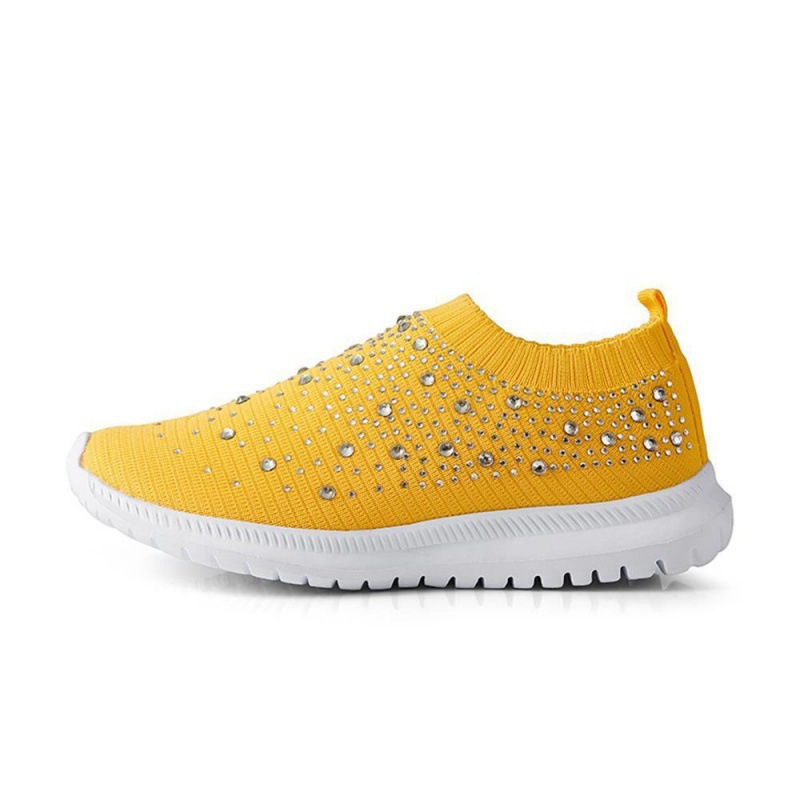 Casual sportivo in Flyknit con strass da donna_voghion.com