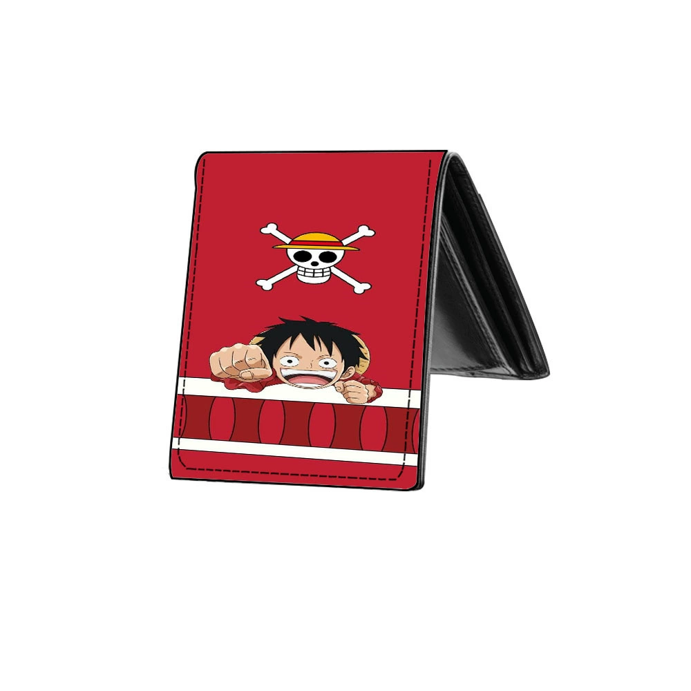 Кросс-бордер мультяшная упаковка аниме One Piece Сертификат Пакет Мужской Деньги Пинед Пакет Пропечатать 111