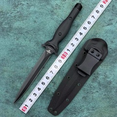 エクストリームフォース バイオレンスストッパー FS ポケットナイフ アウトドア サバイバル ストレートナイフ 一体型スチールキールナイフ 高硬度キャンプ用品
