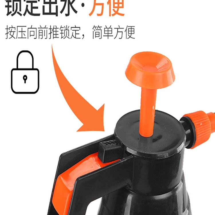 Botella de pulverización manual tipo neumático botella de riego de flores botella de horticultura botella de pulverización de agua limpia y desinfección doméstica botella de pulverización de gran capacidad