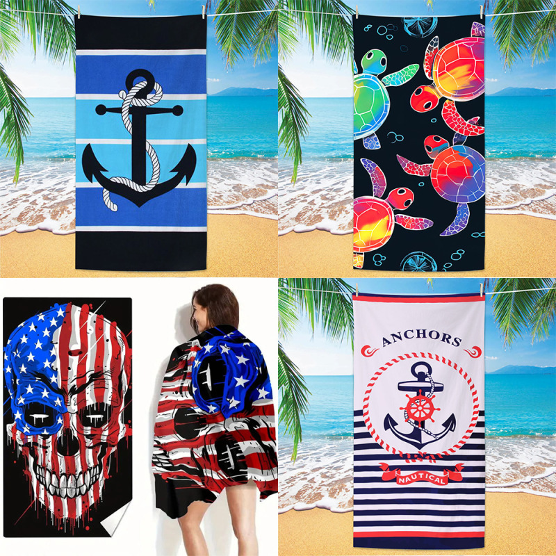 temu Xiyin tiktok generation of foreign trade explosions beach towel summer microfiber bath towel foreign trade cross-border super large temu Xiyin tiktok generation of foreign trade explosions beach towel summer microfiber bath towel foreign trade cross-border super large