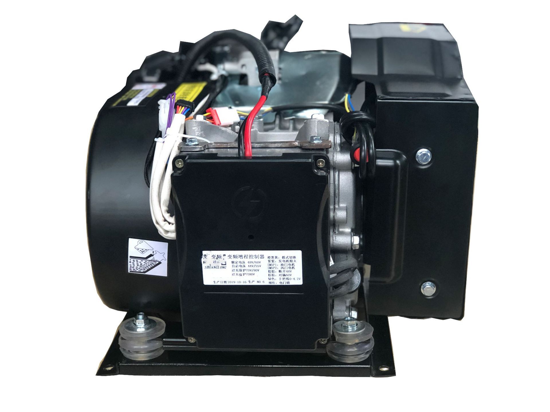 Electric vehicle range extender mute all-in-one range extender electric vehicle installation-free portable gasoline range extender