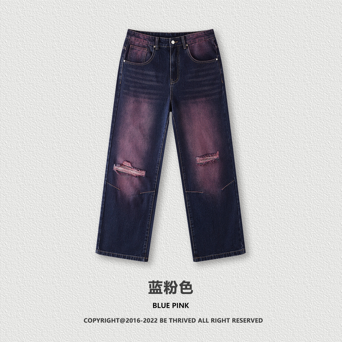 3501-Azul rosa (jeans)