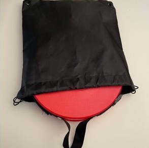 Taburete plegable ligero y portátil, fácil de retráctil, taburete de pesca, bolsa de almacenamiento, cojín, pegatinas antideslizantes, accesorios de taburete