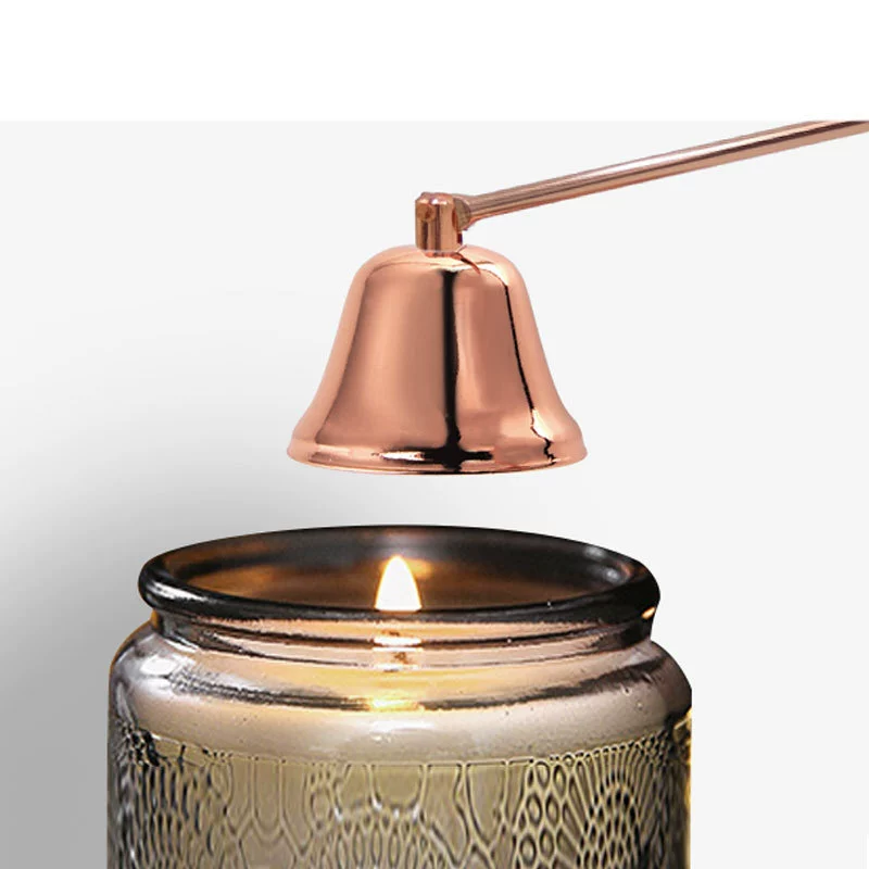 Modern black golden candle, aromatherapy contains rose