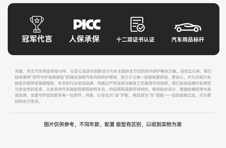 Suitable for Great Wall H10 trunk mat TPE2026 model car modification interior accessories, specialized floor mats