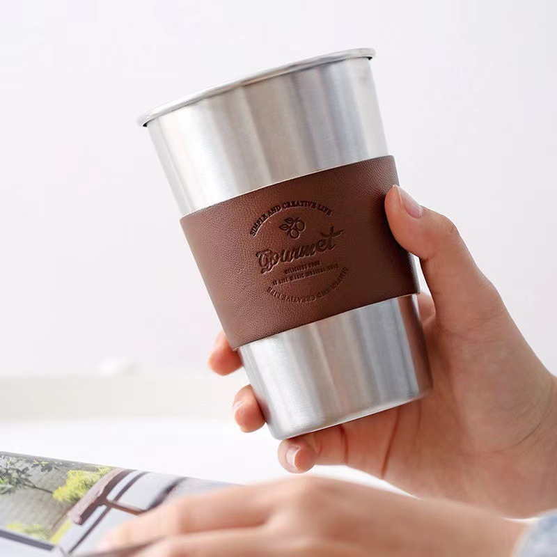 Gourment Открытый кемпинг стакан воды из нержавеющей стали портативный антипламенный кофе кружка скандинавские пивные кружки для пикника