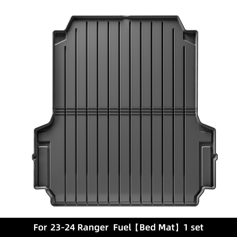 19-25 Floor Mats: Ford Modelə uyğun ayaqaltı - 23-24-ranger-ford-rear-compartment-mat-fuelmexico