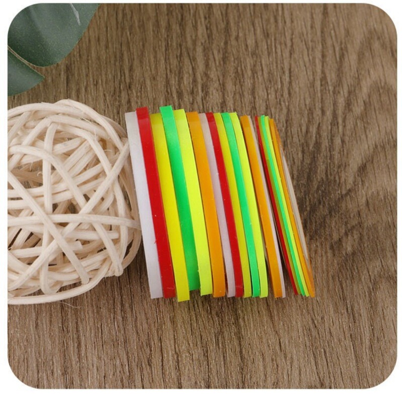 Halloween Luminous Stickers, Obvious Support Stickers, Nail Stickers, Luminous Fluorescent Holiday Temporary Tattoo Stickers, Reflective Nail Art Lines