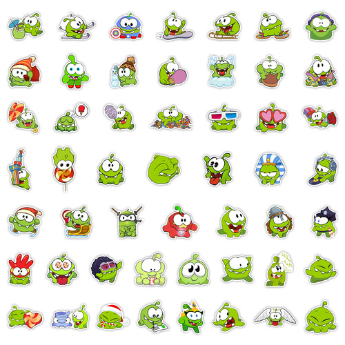 50 small game graffiti stickers for cars, mobile phones, water cups, computer decoration stickers, notebook handbook stickers wholesale