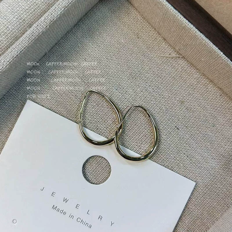 Металлическая серебряная игла, серьги, аксессуар, образец серебра 925, стиль легкой роскоши, простой и элегантный дизайн, оптовые