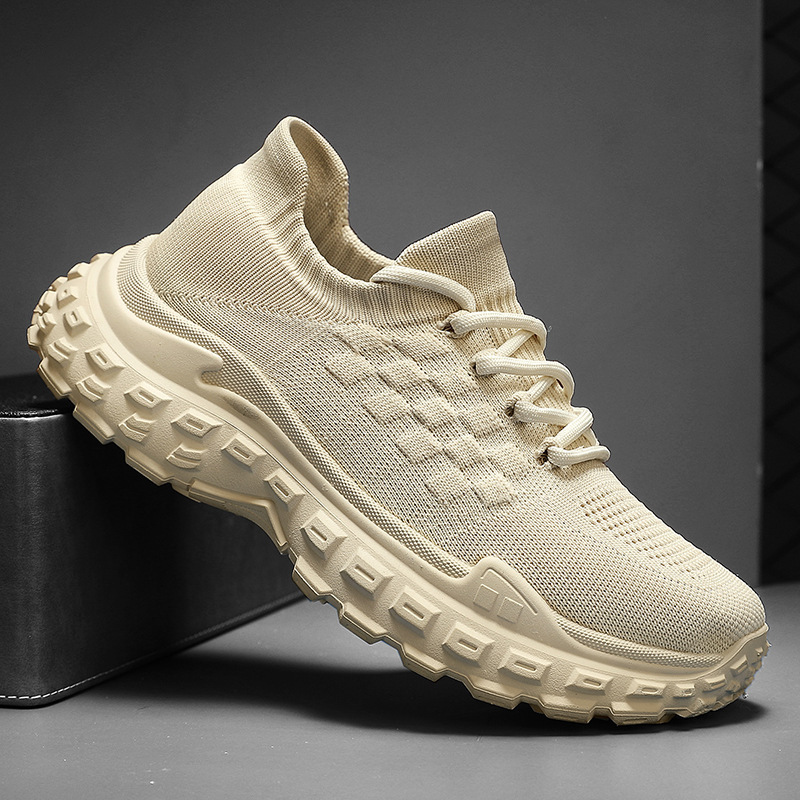 Coconut ins Koreanische Flut Papa Schuhe Jungen fliegen gewebt atmungsaktive Mesh-Bedeckung Füße dicke Unterseite Erhöhung Schuhe Student Herrenschuhe_voghion.com