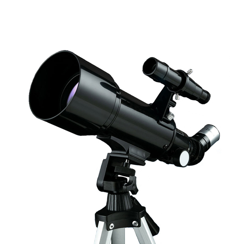 跨境新款天文望远镜40070观星高倍高清夜视带三脚架学生 儿童成人