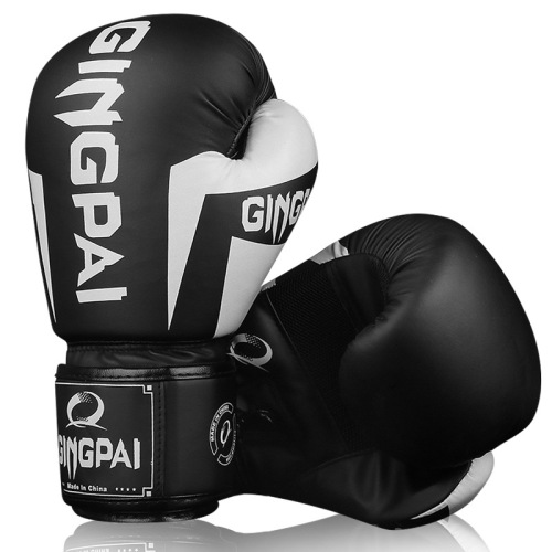 Jingpai adult boxing gloves, Sanda gloves training, fighting and sandbag boxing gloves for boys and girls, breathable