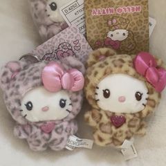 サンリオヒョウ柄クマシリーズキティキャットクロミメッティぬいぐるみおもちゃバッグペンダント卸売