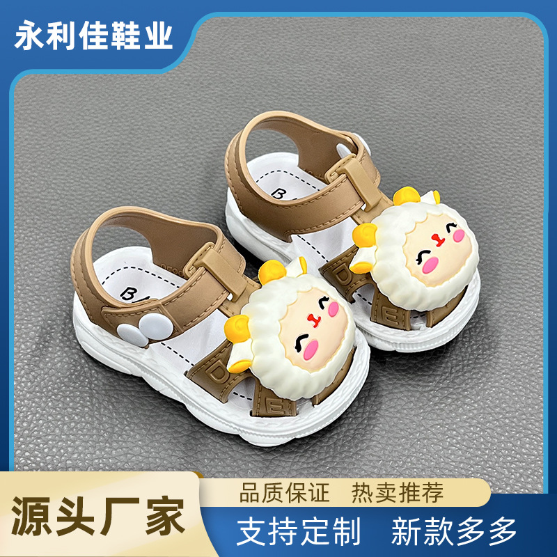 Nuevas sandalias infantiles de verano, bebés, zapatos para niños pequeños, fabricantes de zapatos para niños pequeños, comercio exterior al por mayor, comercio electrónico