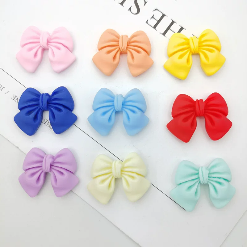 Matte bow tie with bow, accessories, hair rope, hairgrip, phone case, material handmade