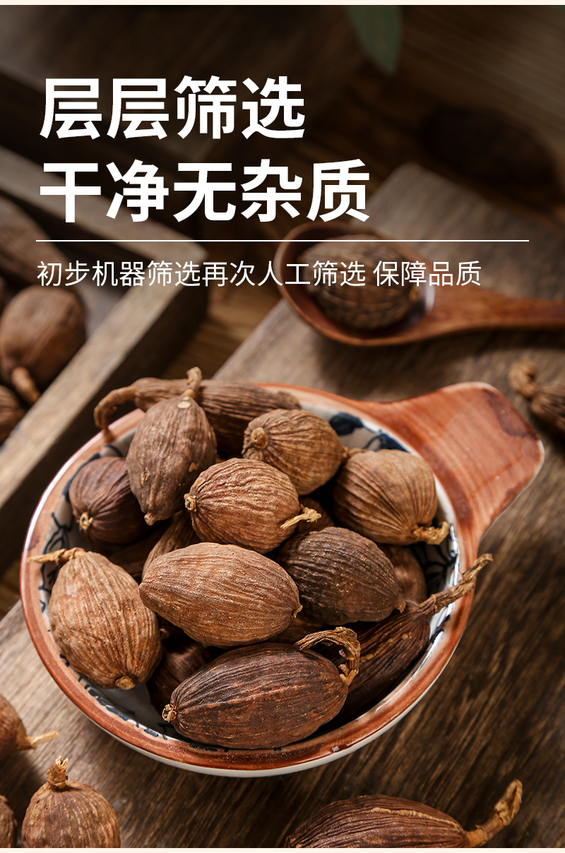 Cao Guo (Amomum tsaoko) — Dried Tsaoko Fruit Spice for Braised Dishes & Herbal Soups specifications