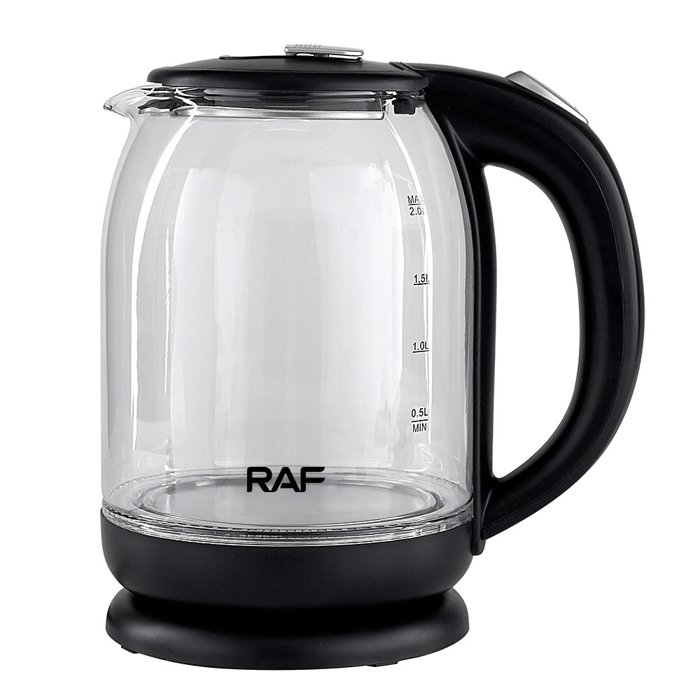 RAF Eurovisión vidrio transparente transfronterizo 1.8l hervidor eléctrico automático de agua multifuncional de gran capacidad protección contra sobrecalentamiento image 6