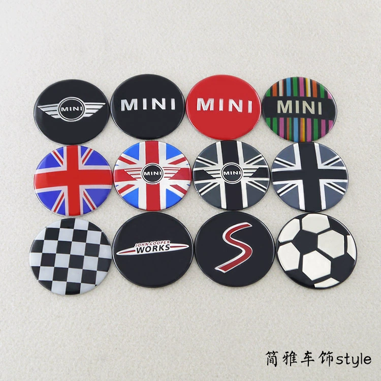 Автомобиль личность Mi Zi флаг Автомобильная наклейка переоборудованная ступица Центральная крышка наклейка крышка ступицы наклейка 52 мм Автомобильная наклейка
