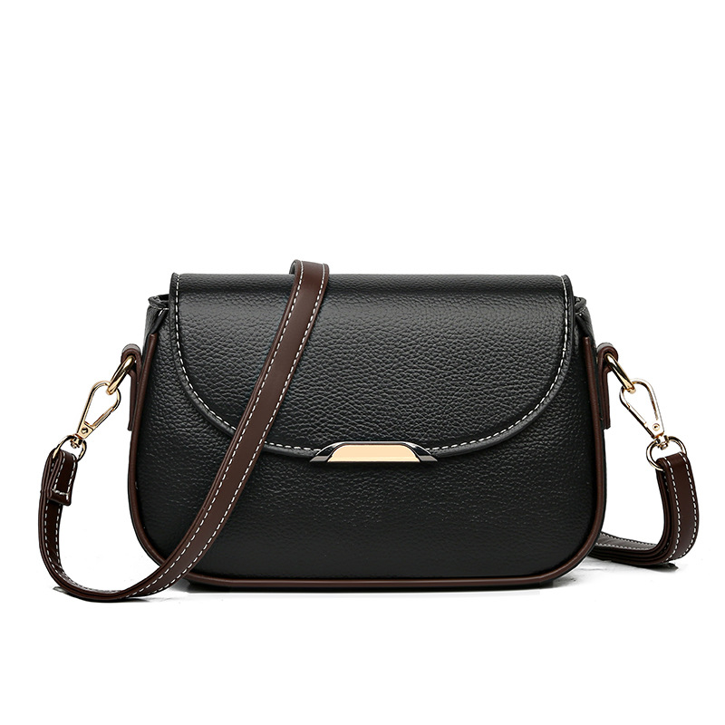 Women's 2025 New Large Flap Messenger Small Square Bag Luxury Trendy Fashion Versatile Shoulder Crossbody Bag PU Leather - Thumbnail 7