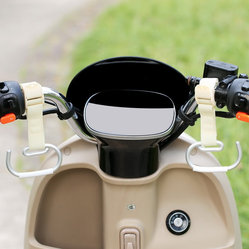 電気自動車延長フック航空機ヘッドハンドルバー Yadi Emma バッテリーバイクヘルメットフックラックに適しています|undefined