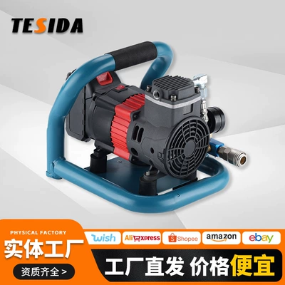 Foreign Trade Wireless Lithium Battery Portable Brushless Air Compressor Cross-Border High-Power Household Multi-Function Air Compressor