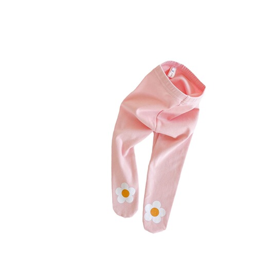ins  autumn baby cute printed cartoon flower pantyhose cotton versatile pp pantyhose