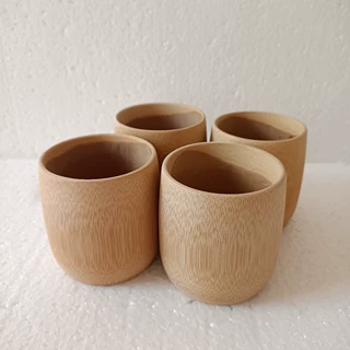 天然竹杯子喝水米筒碳化无漆竹子杯子竹筒茶杯防摔竹杯茶具竹制品