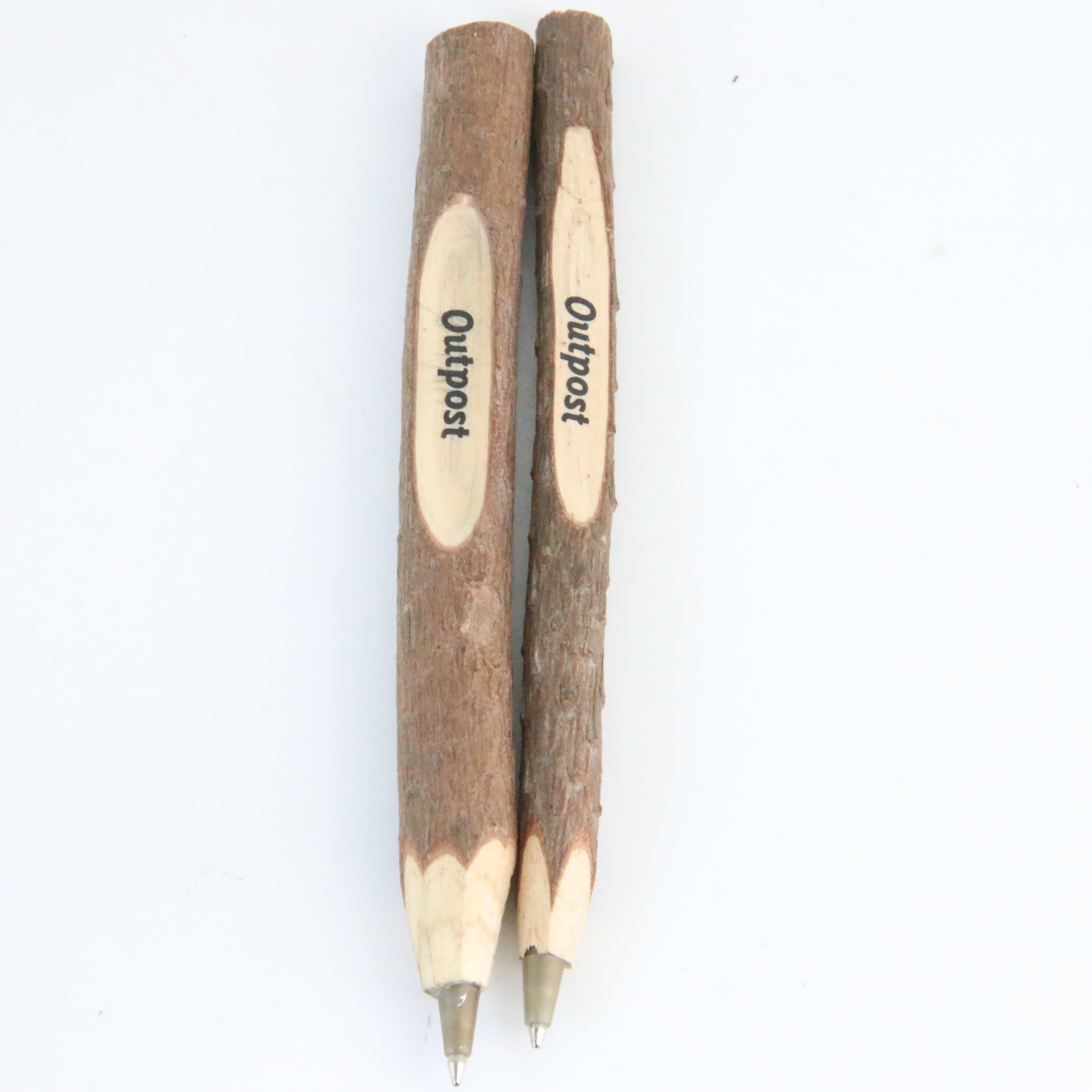 Rama forma extraño bolígrafo bala recarga láser logo creativo estudiante papelería fábrica al por mayor