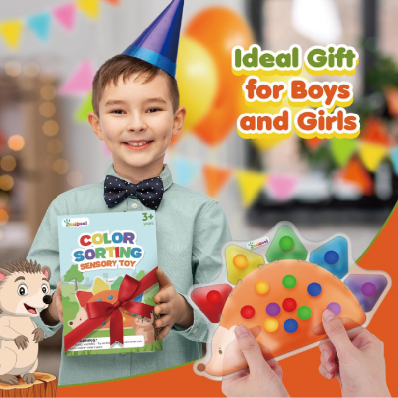 Amazon Color Sorting Toys Clasificación de colores Juguetes sensoriales Juguetes de coincidencia Juguetes de rompecabezas para niños