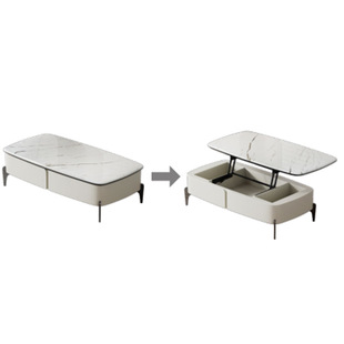 Modern Tv Cabinet Set of 1 Tv Stand and 1 Square Table