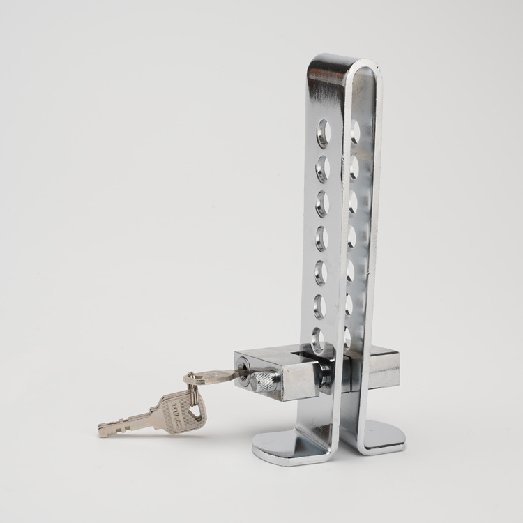 Car Clutch Lock Stainless Steel Adjustable Clutch Lock Universal Multi-Functional Throttle Limiter Anti-Theft Brake Lock