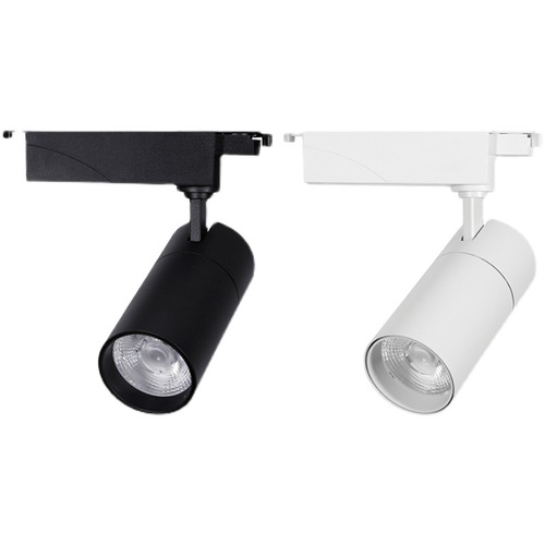 Three-line LED track light spotlights for clothing stores, shopping malls, supermarkets, furniture stores, focused COB spotlights for three-line commercial stores