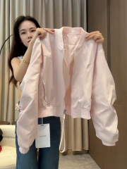 棒球服外套女短款秋季新款爆款小个子高级感韩系薄款夹克上衣