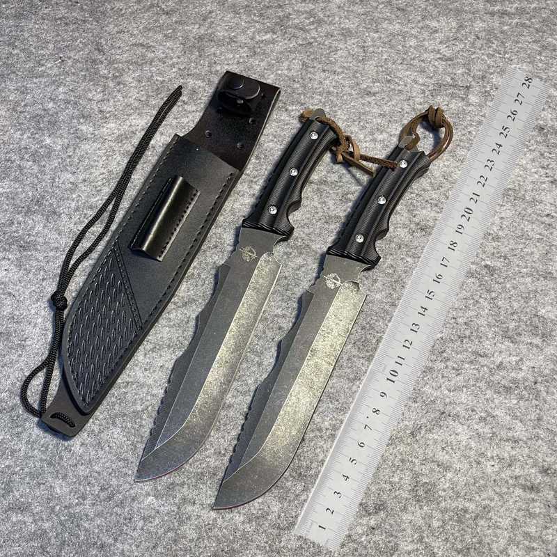 锻打剔骨刀分割刀屠宰用割肉刀杀猪宰羊尖刀户外刀砍柴刀欧美热销|undefined