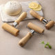 Single head wooden flour stick kitchen thick wooden handle rolling pin roller pin labor-saving rolling pin practical baking tool