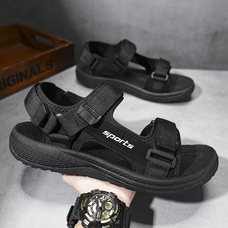 2024 verano nuevas sandalias casuales antideslizantes de moda desgaste suave sandalias de hombre
