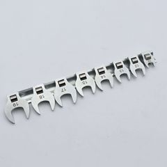 Replaceable head adjustable open end wrench set tool accessories horn open end wrench manufacturer supply