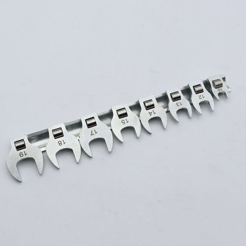 Replaceable head adjustable open end wrench set tool accessories horn open end wrench manufacturer supply