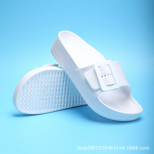 2025 New Summer Casual Couple Style Women's Eva Sandals Open-Toe Slippers Cross-Border Trendy Beach Sandals Size 41