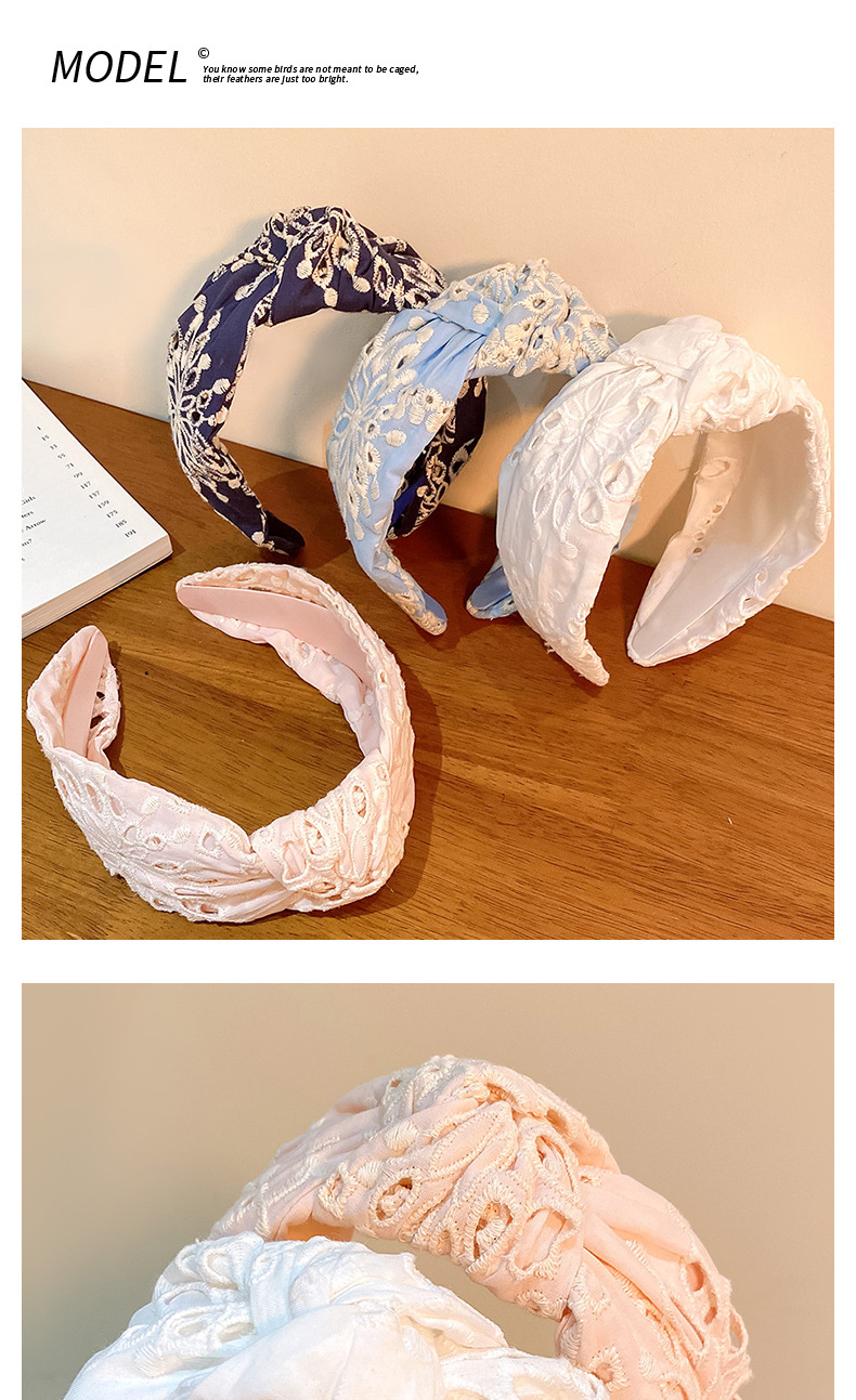 Women's Fashion Flower Cotton Hair Band display picture 2
